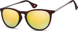 Montana MS24B - Zonnebril - Ovaal model - Schidpad kunststof-Revo-Lensbreedte 53 mm