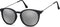 Montana MS33 - Zonnebril - Ronde retro style - Zwart - Lensbreedte 50 mm