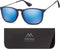 Montana MS34A - Zonnebril - Retro style - Blauw - Lensbreedte 54 mm