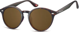 Montana S20B - Zonnebril - Rond model - Schidpad kunststof- Lensbreedte 57 mm