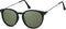 Montana S33E - Zonnebril - Ronde retro style - Zwart - Lensbreedte 50 mm