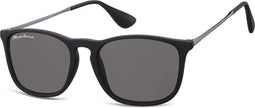 Montana S34 - Zonnebril - Retro style - Zwart - Lensbreedte 54 mm