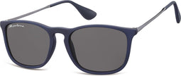 Montana S34A - Zonnebril - Retro style - Blauw - Lensbreedte 54 mm