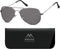 Montana - S94 - Zonnebril - Aviator stijl - Gunmetal - Lensbreedte 57 mm