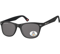 Montana Zonnebril Havana Unisex Vierkant Zwart (mp10)