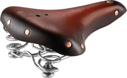 Monte Grappa Zadel Zacht Oud Leer 255 X 200 Mm Donkerbruin