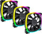 Montech AX120 PWM - Ventilatorhuis 3-pack - 120mm - 59 cfm - 800 - 1600 rpm - 27 dBA - 4-pin PWM - 3-pin ARGB - zwart