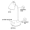 Montis Wielofunkcyjna akumulatorowa lampka biurkowa LED MT044 table lamp 3 W White