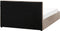MONTLAUR - Bed met opbergruimte - Taupe - 140 x 200 cm - Bouclé