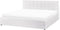 MONTLAUR - Bed met opbergruimte - Wit - 180 x 200 cm - Bouclé
