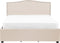 MONTPELLIER - Bed met opbergruimte - Beige - 160 x 200 cm - Polyester