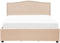 MONTPELLIER - Bed met opbergruimte - Beige - 160 x 200 cm - Polyester
