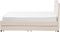 MONTPELLIER - Bed met opbergruimte - Beige - 180 x 200 cm - Polyester