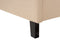 MONTPELLIER - Tweepersoonsbed - Beige - 160 x 200 cm - Polyester