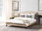 MONTPELLIER - Tweepersoonsbed - Beige - 160 x 200 cm - Polyester