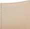 MONTPELLIER - Tweepersoonsbed - Beige - 160 x 200 cm - Polyester