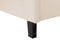 MONTPELLIER - Tweepersoonsbed - Beige - 160 x 200 cm - Polyester