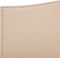 MONTPELLIER - Tweepersoonsbed - Beige - 180 x 200 cm - Polyester