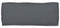 vidaXL - Ligbedkussens - voor - Bank - 2 - stuks - Antraciet - 100x40x8 - cm - Oxford - Stof
