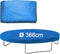 Monzana Afdekking - Afdekzeil Trampoline Blauw Ø366cm
