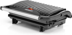 MONZANA Contactgrill - 750W Anti Aanbaklaag 27x21,5x8,5cm - Zwart