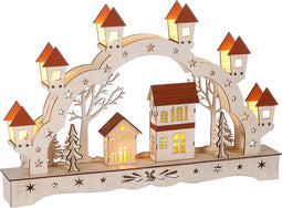 Monzana Kerstboog – Led Landschap Batterij – Warm wit