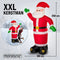 Monzana Kerstman opblaasbaar XXL met verlichting 250 x 180 x 115cm