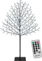 Monzana Kerstverlichting Kersenbloesem - 180cm Timer IP44 - Koud Wit