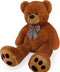 Monzana Knuffelbeer XL - 100cm Staand Pluch - Bruin
