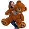 Monzana Knuffelbeer XL - 100cm Staand Pluch - Bruin