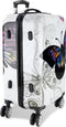 Monzana Koffer Set - 4 Stuks Vlinder Motief met slot - 360° Wielen