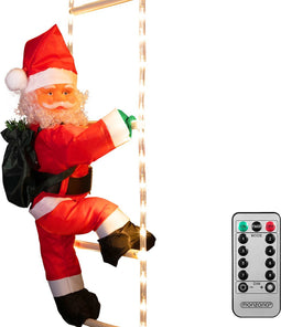 Monzana LED Kerstman 90cm - Binnen/Buiten – incl. Afstandsbediening