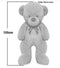 Monzana Pluche - Knuffelbeer - 100cm staand - Creme