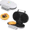 Monzana wafelijzer - 1200W 31,5x23x7,5cm hartjesvorm - Wit