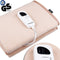 Monzana Warmtedeken - Elektrisch Fleece 150x80cm 5 Standen - Crème