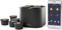 Moodo Smart Aroma Diffuser zwart met batterij incl. 4 capsules