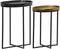 Moods - Bijzettafel set Brooks - Goud & Zwart