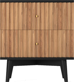 moods collection nachtkastje woodstock - large - 2 lades