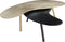 moods collection organische salontafel - zwart - small