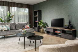 moods collection recycled teak boekenkast