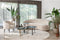 moods collection salontafel ribbel - zwart - ø 59 cm