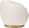 Moods - Draaifauteuil Violet - 91 x 83 x 73 cm - Beige