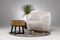 Moods - Draaifauteuil Violet - 91 x 83 x 73 cm - Beige