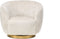 Moods - Draaifauteuil Violet - 91 x 83 x 73 cm - Beige