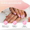 Moods Gellac 6-delige Set - Gel Nagellak - 8ML - Grey Nude Edition - Gellac - Nagels - Gellak Starterspakket - Nude Kleuren