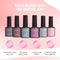 Moods Gellac 6-delige Set - Gel Nagellak - 8ML - Grey Nude Edition - Gellac - Nagels - Gellak Starterspakket - Nude Kleuren