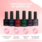 Moods Gellac 6-delige Set - Gel Nagellak - 8ML - Midnight Adventures - Gellak - Nagels - Gellak Starterspakket - Chique Kleuren