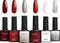 Moods Gellac 6-delige Set - Gel Nagellak - 8ML - Red Carpet Edition - Gellac - Nagels - Gellak Starterspakket - Kerst Kleuren