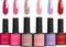 Moods Gellac 6-delige Set - Gel Nagellak - 8ML - Secret Dreams - Gellac - Nagels - Gellak Starterspakket - Chique Kleuren