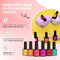 Moods Gellac 6-delige Set - Gel Nagellak - 8ML - Take me to the Candyshop Edition - Gellac - Nagels - Gellak Starterspakket - Zomerse Kleuren